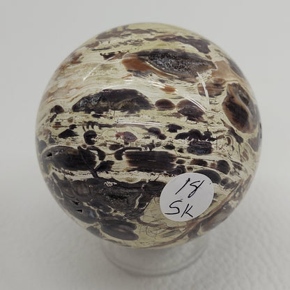 Money Agate sphere