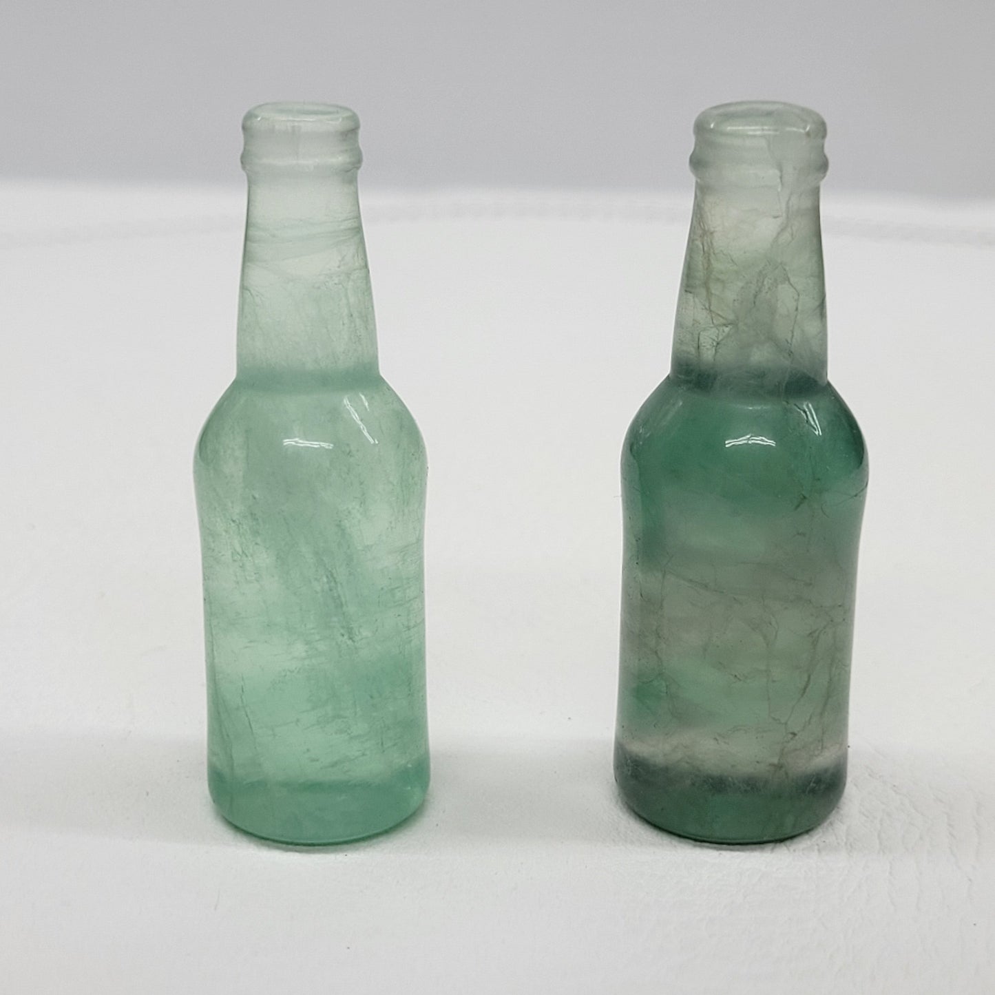 Fluorite bottle carving