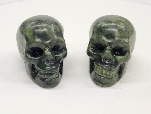 Skull medium - Green Jade