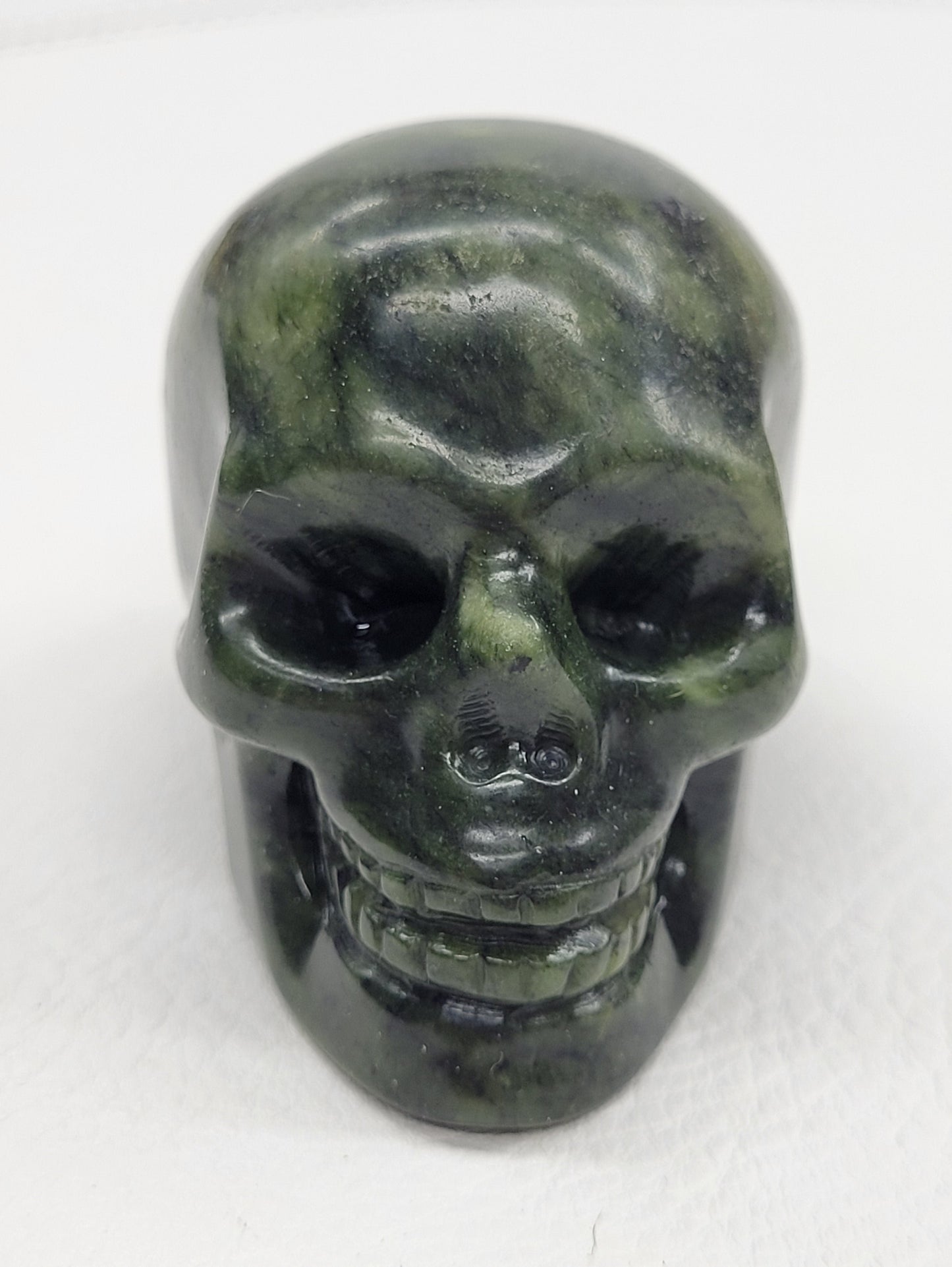 Skull medium - Green Jade