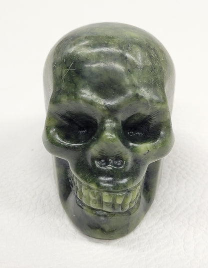 Skull medium - Green Jade