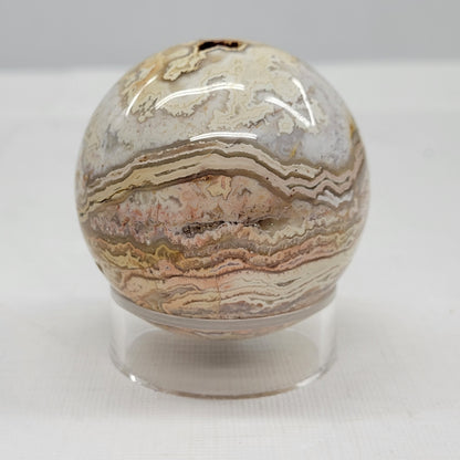 Crazy Lace Agate sphere