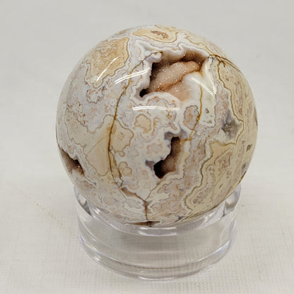 Crazy Lace Agate sphere