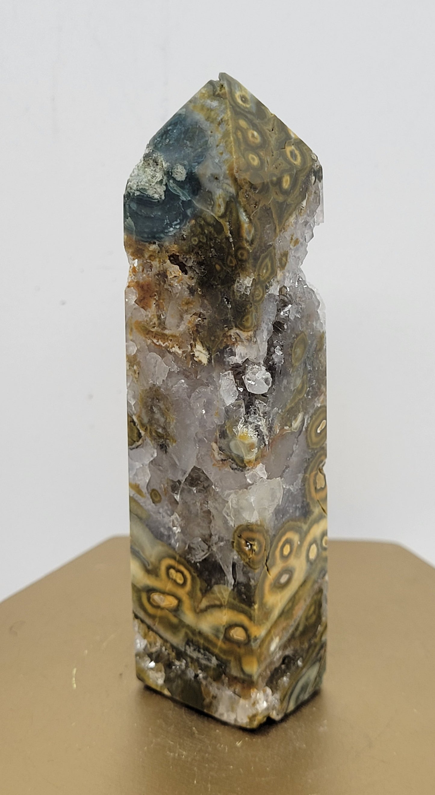 Orbicular Ocean Jasper tower