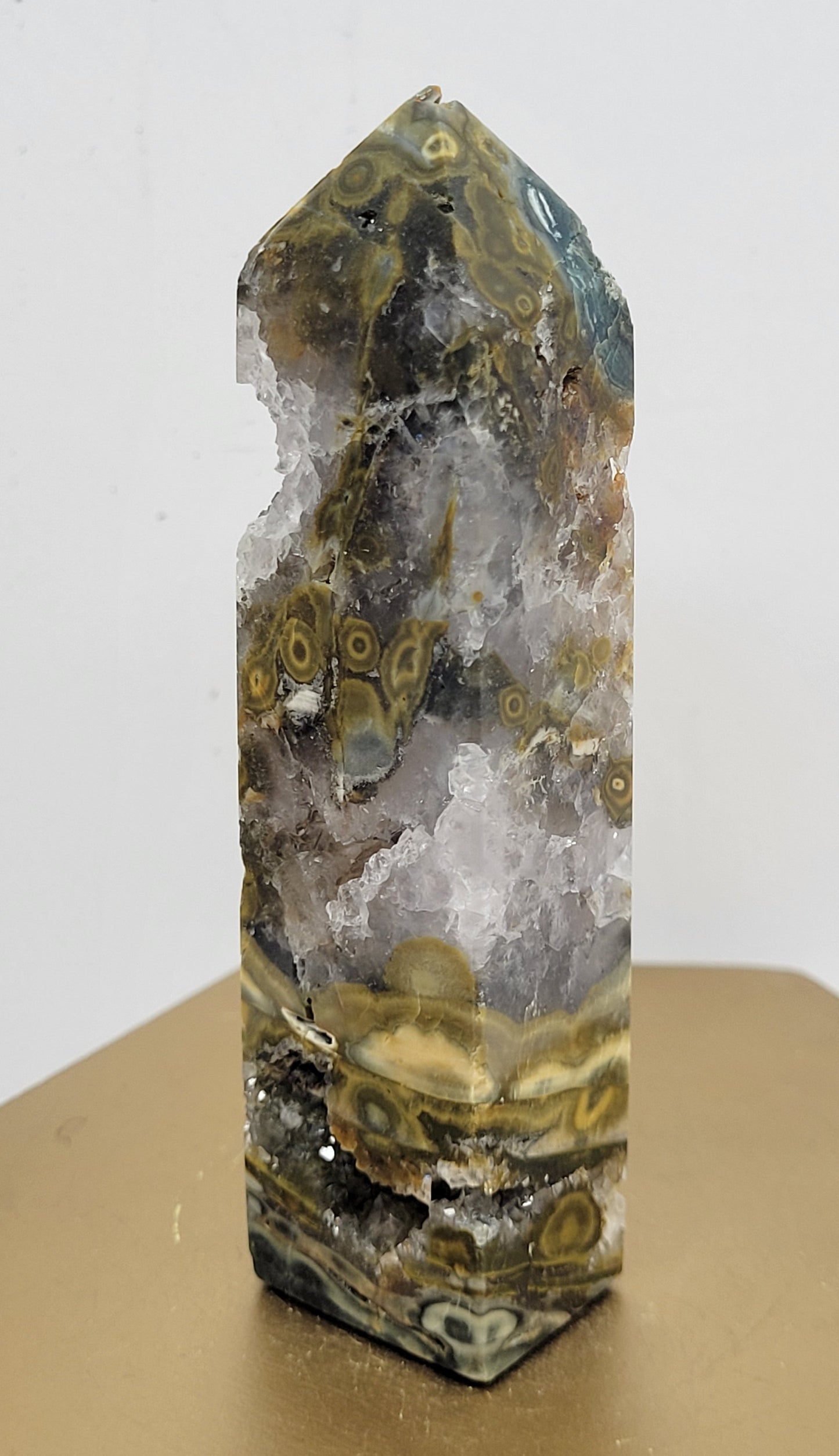 Orbicular Ocean Jasper tower