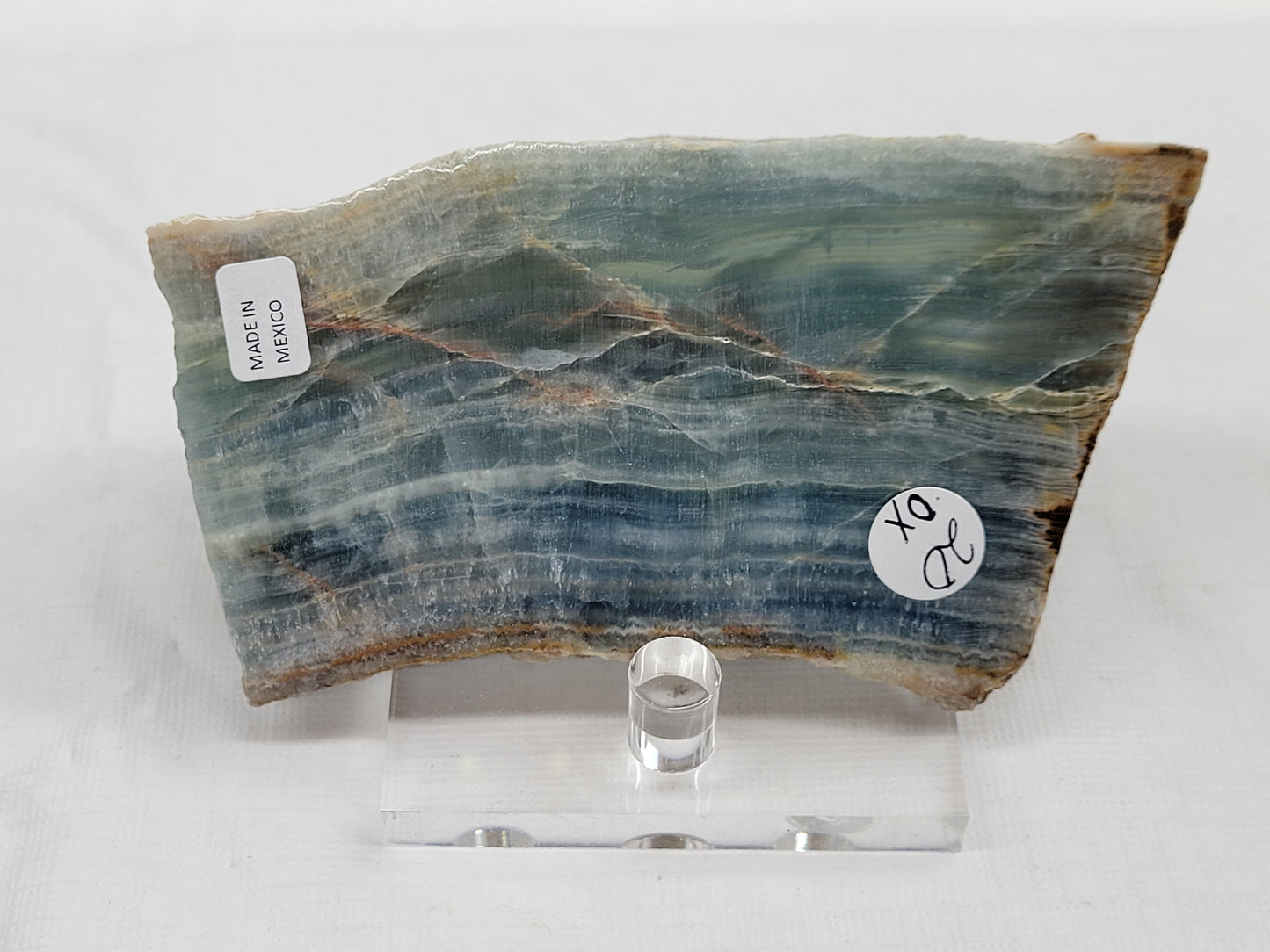 Blue Onyx slab