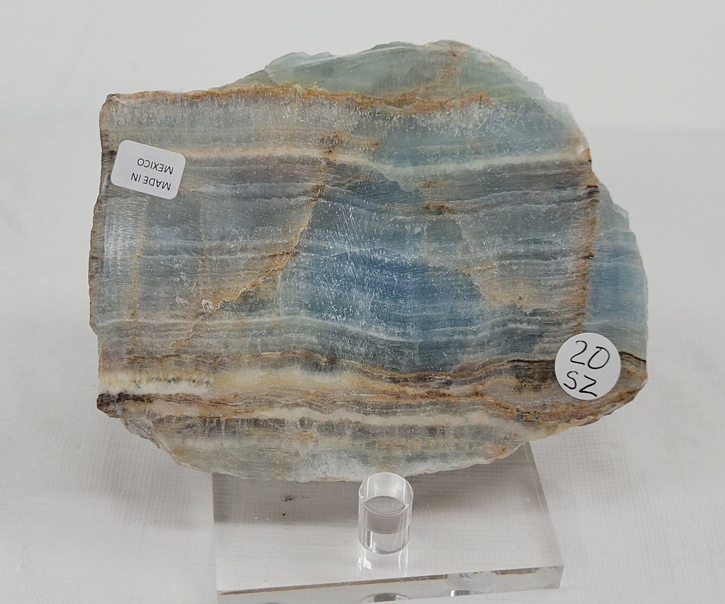 Blue Onyx slab