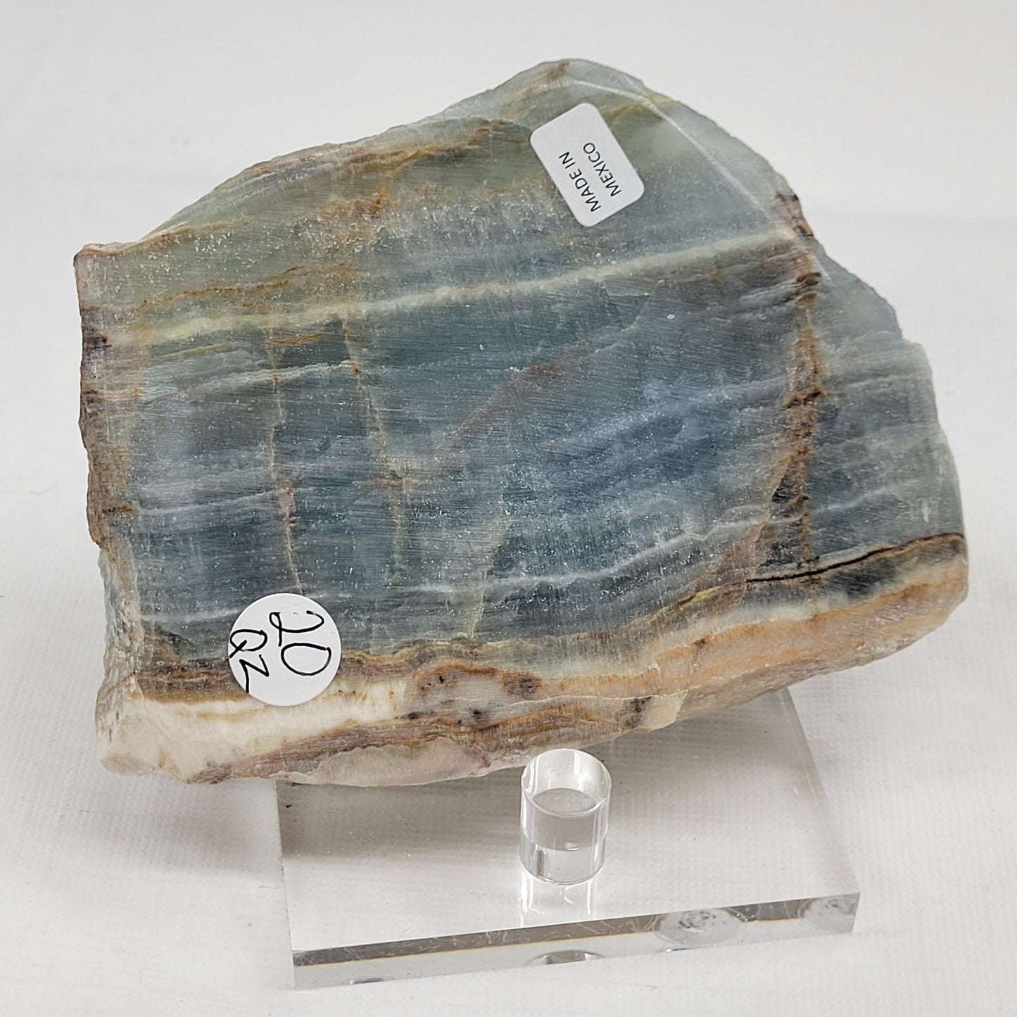 Blue Onyx slab