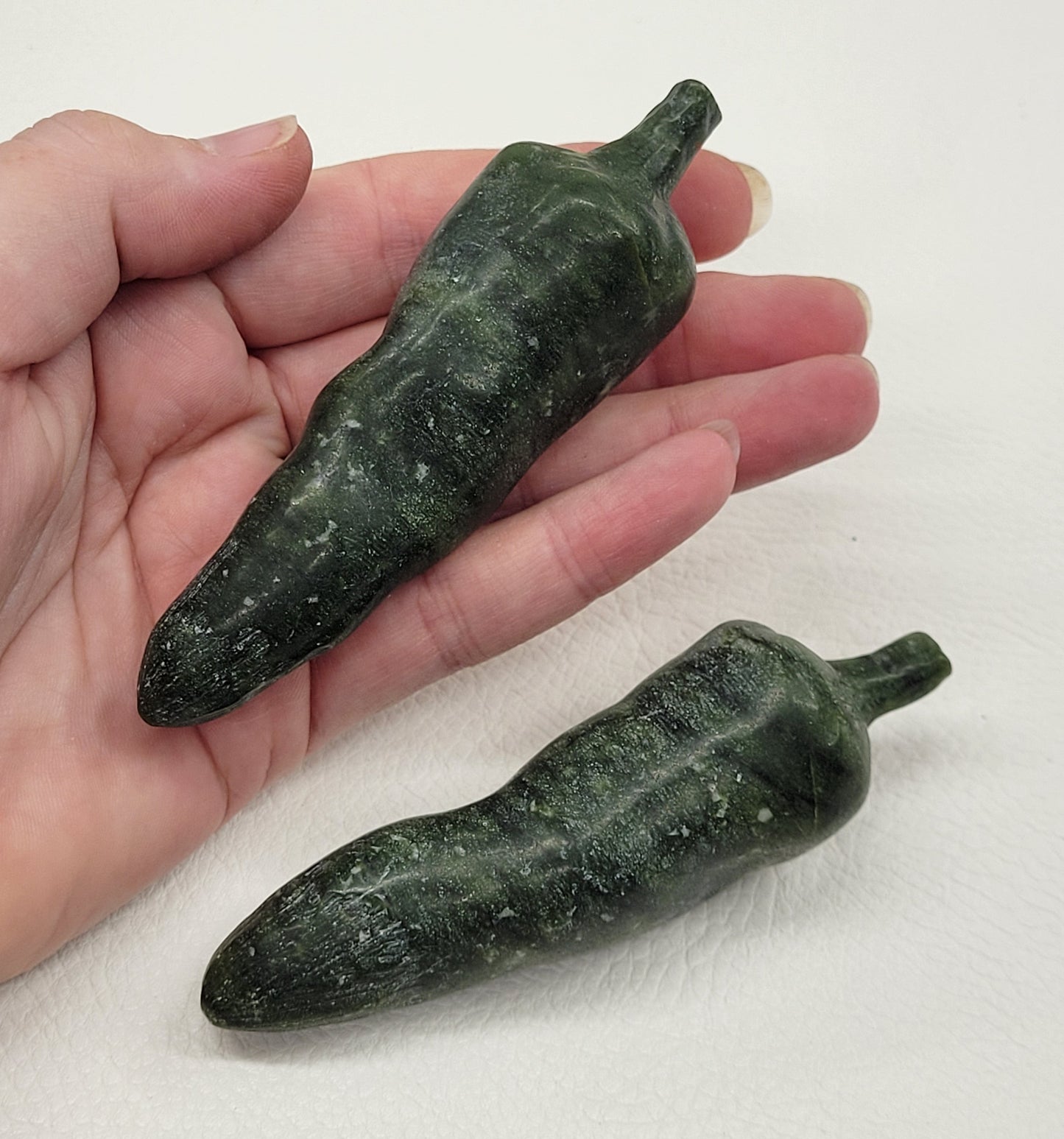 Jalapeno pepper carvings