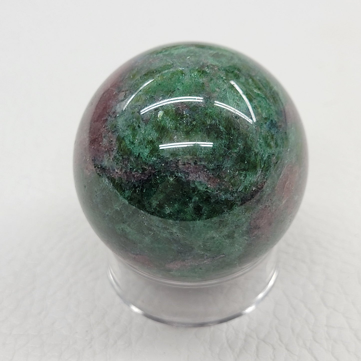 Red Aventurine w/ Green Aventurine sphere