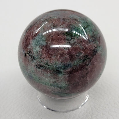 Red Aventurine w/ Green Aventurine sphere