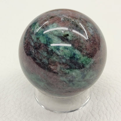 Red Aventurine w/ Green Aventurine sphere