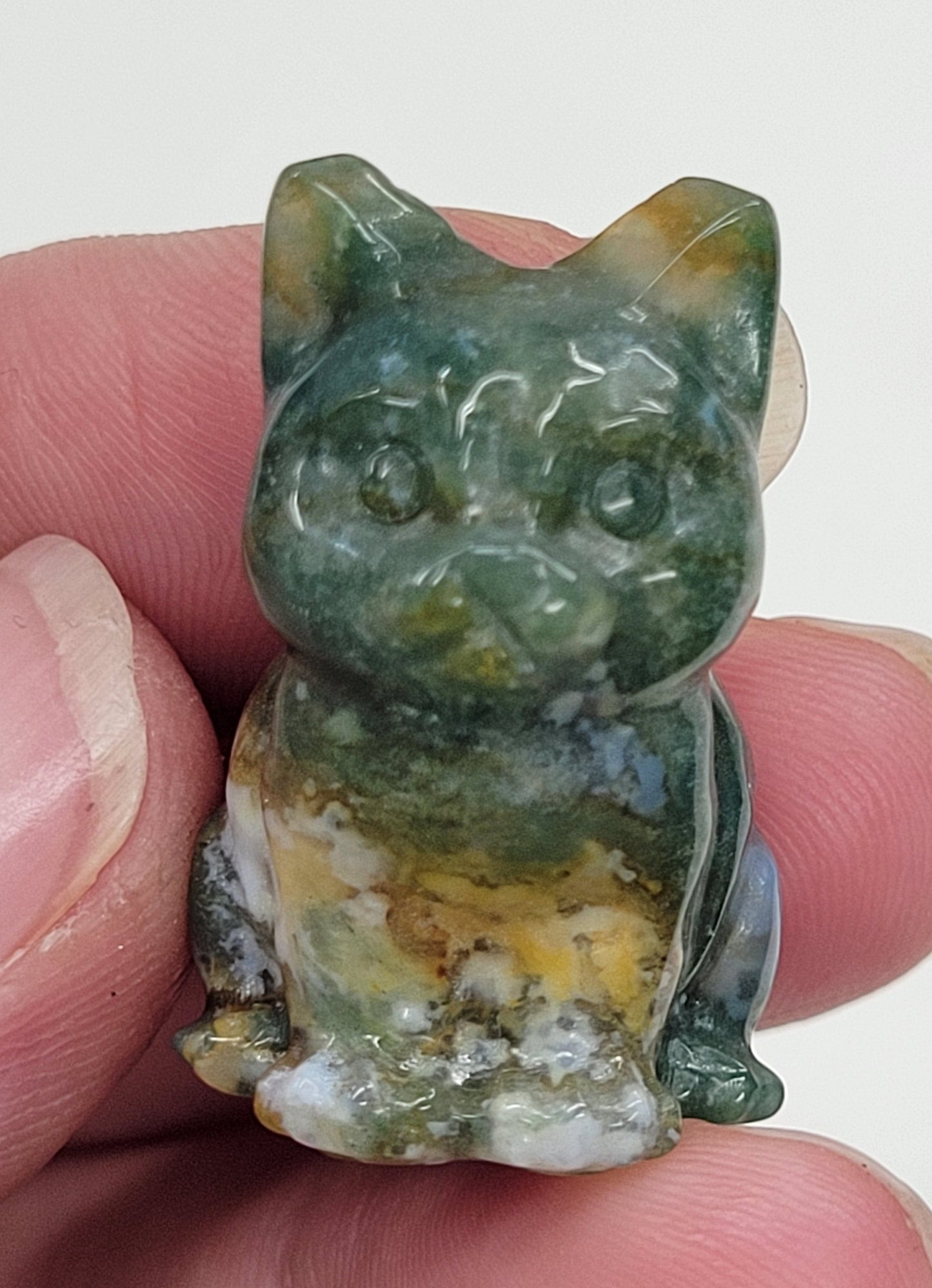 Cute cat/kitty carvings (small)