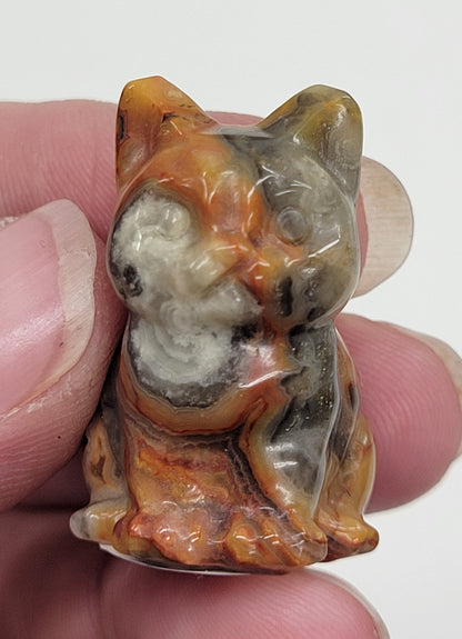 Cute cat/kitty carvings (small)