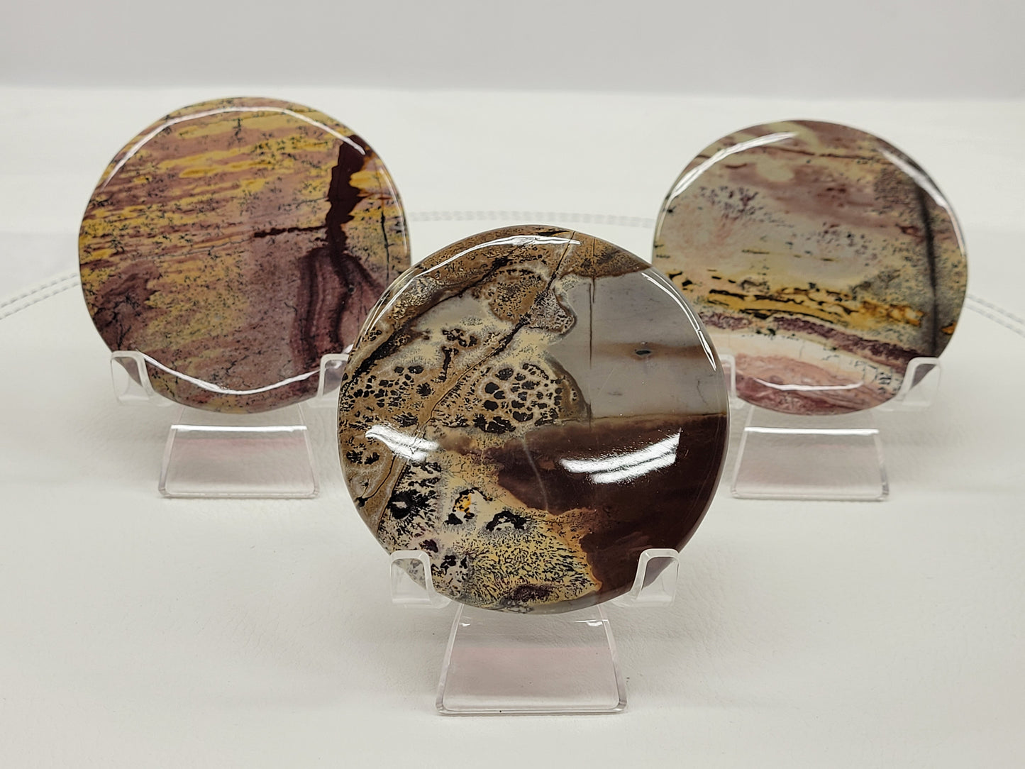 Picture Jasper coasters/rounds