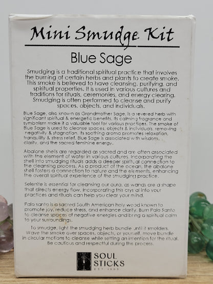 Blue sage mini kit