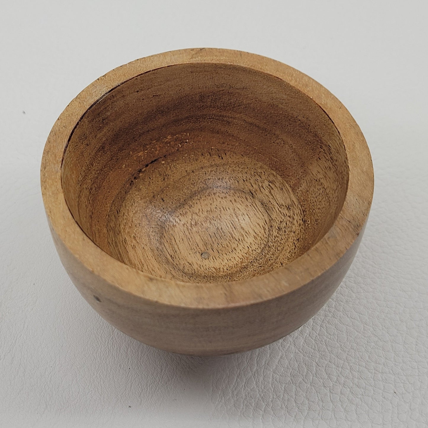 "Radioactive" wood bowl