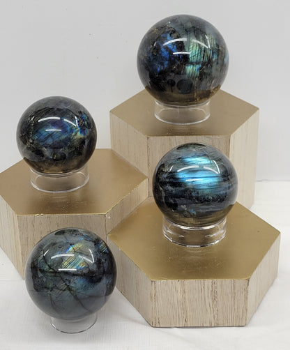 Labradorite sphere