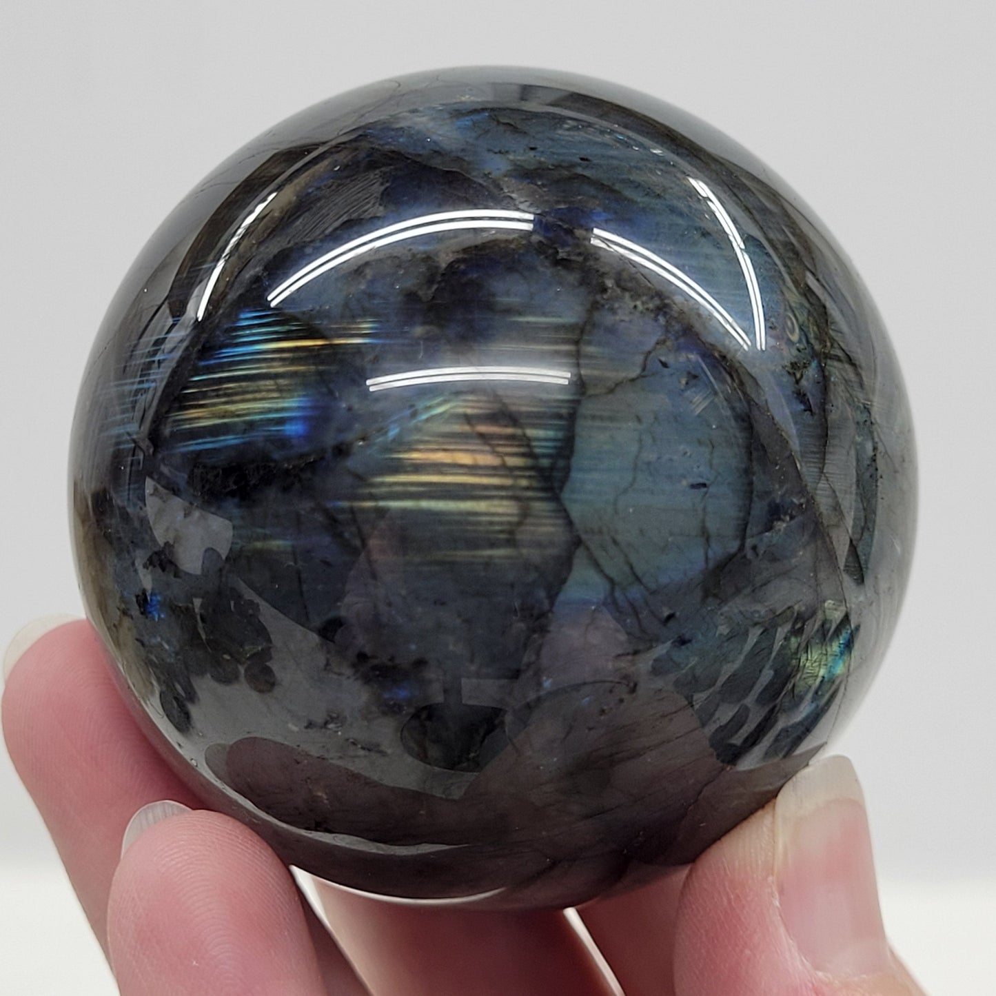 Labradorite sphere