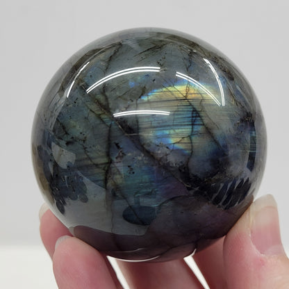 Labradorite sphere