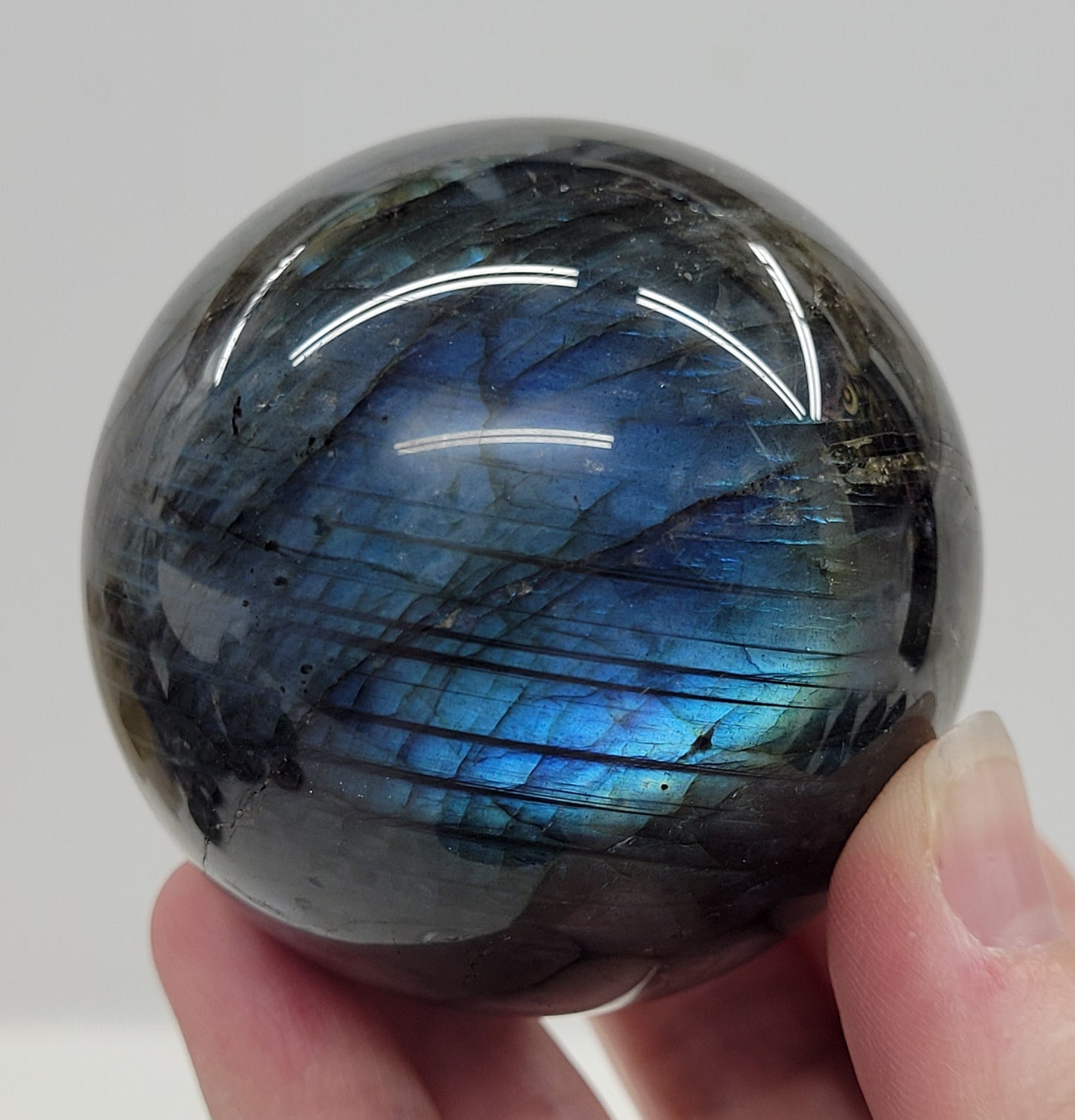 Labradorite sphere