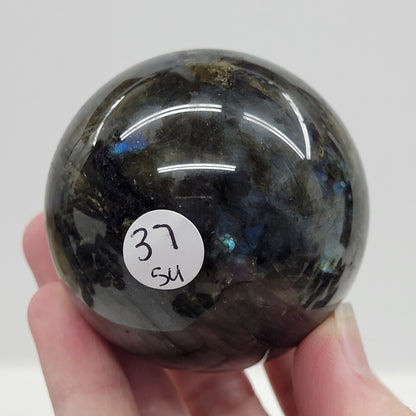 Labradorite sphere