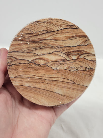 Coaster set - Picture Sandstone (Arizona Sierra)