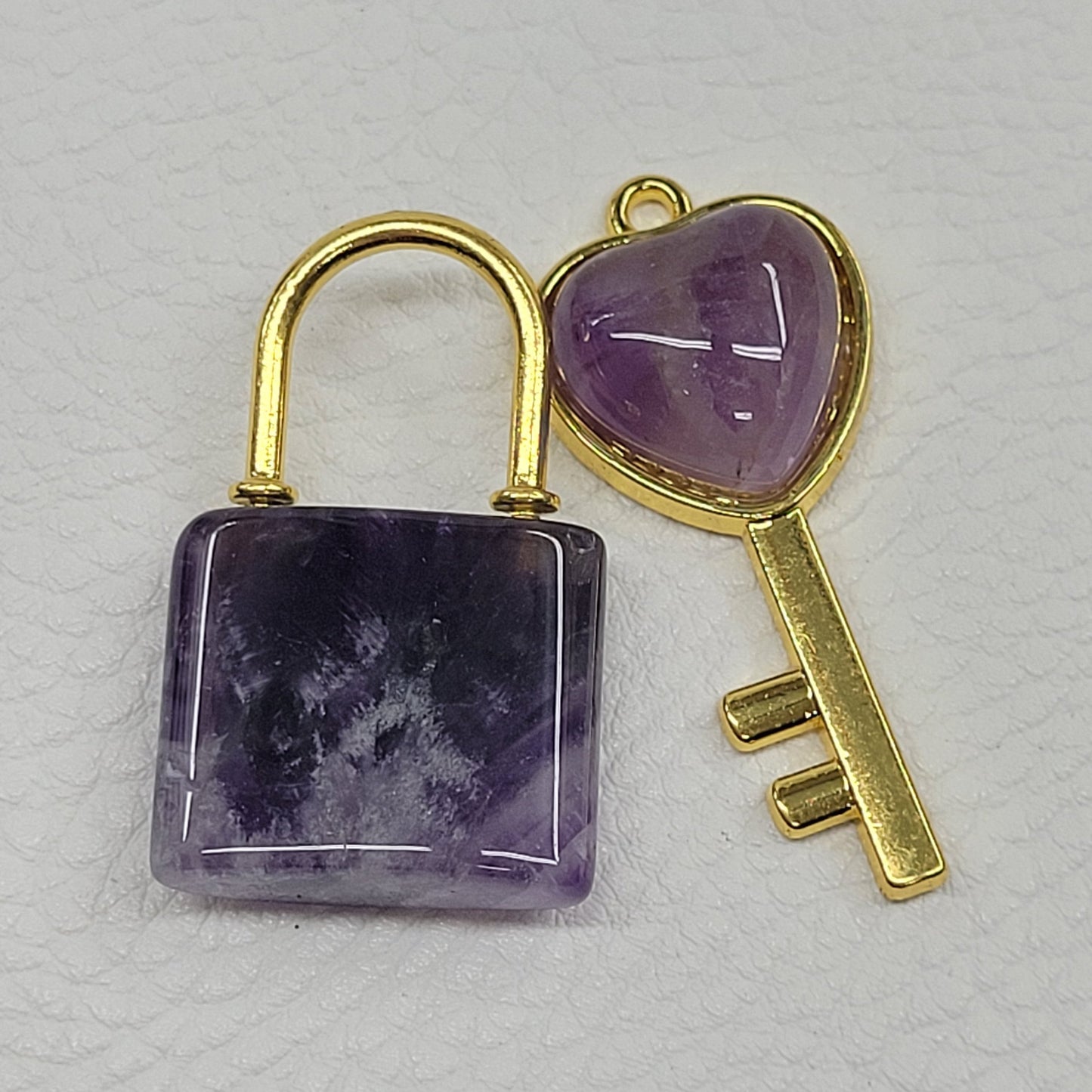 Crystal lock & key