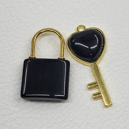 Crystal lock & key