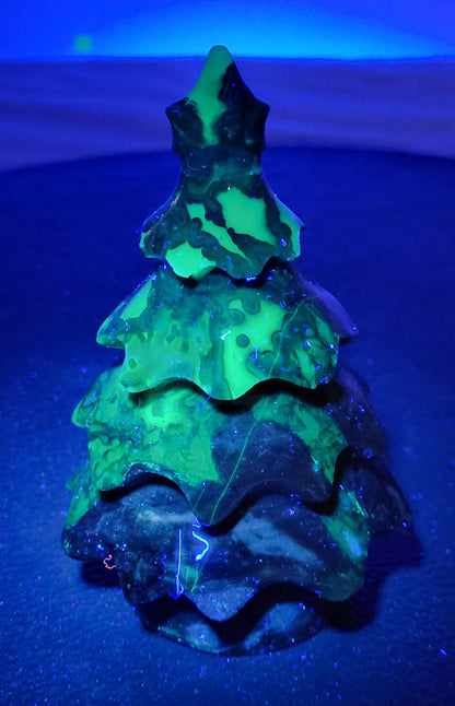 Volcano Agate Christmas tree