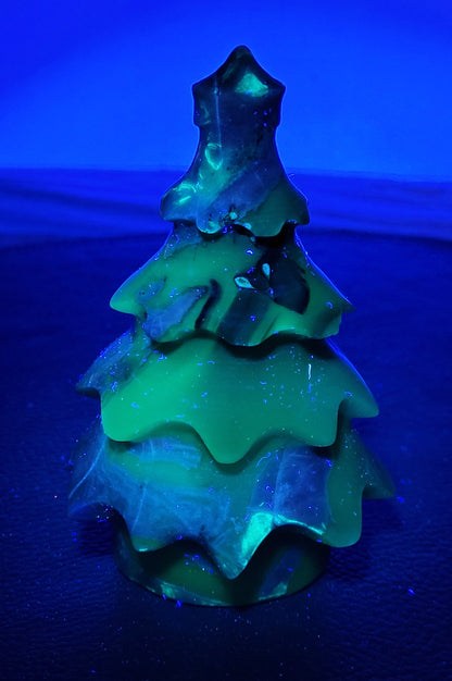 Volcano Agate Christmas tree