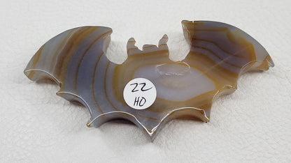 Drusy Agate Bat