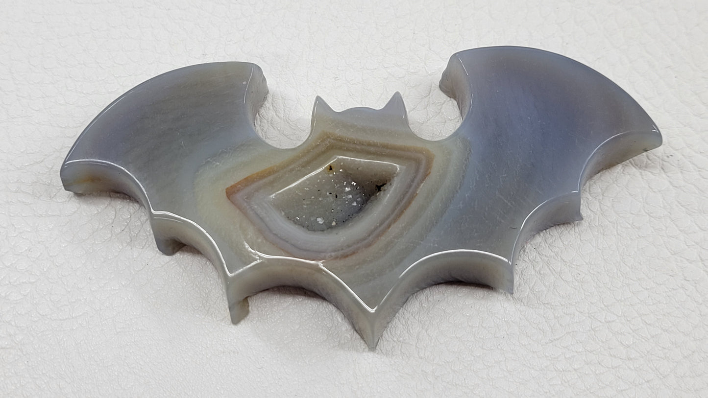 Drusy Agate Bat