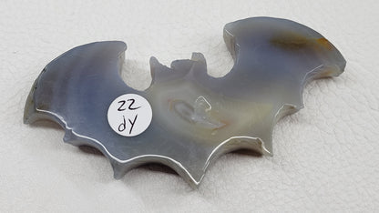 Drusy Agate Bat