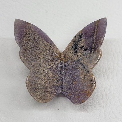 3D butterfly - Grape Agate