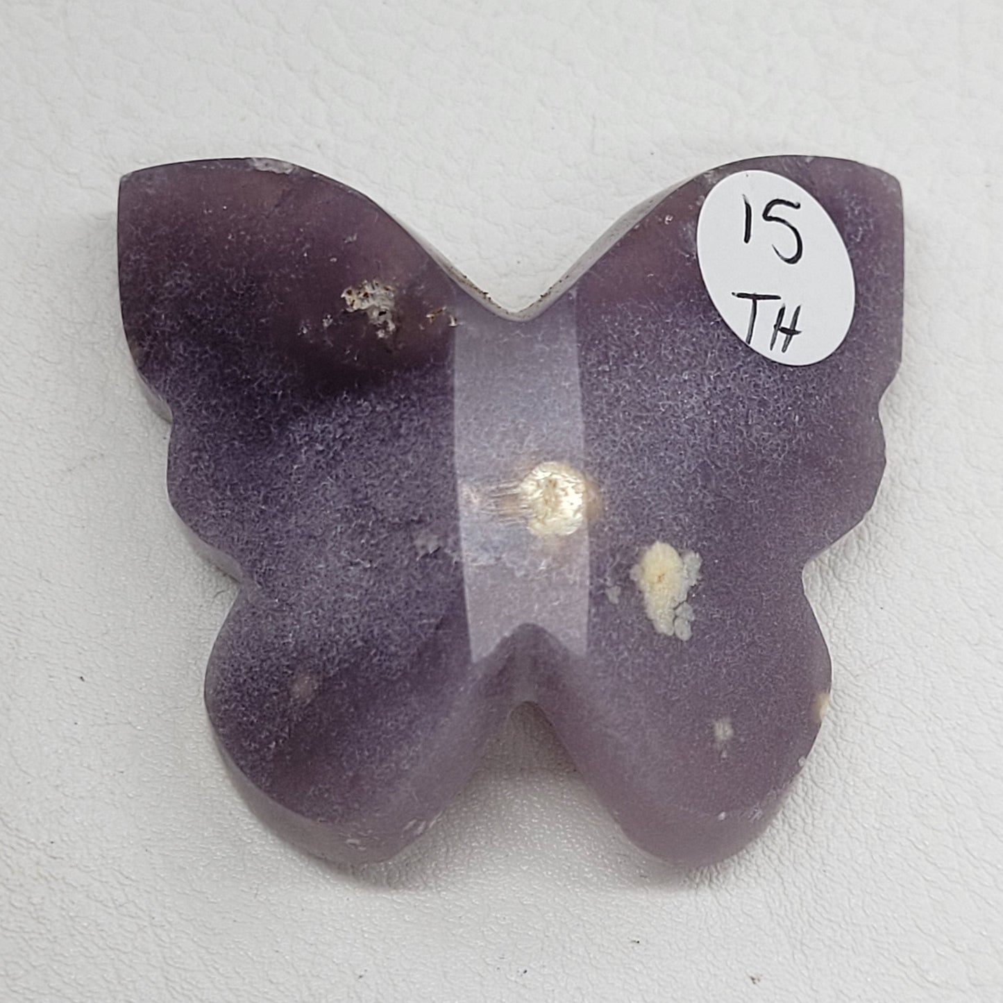 3D butterfly - Grape Agate