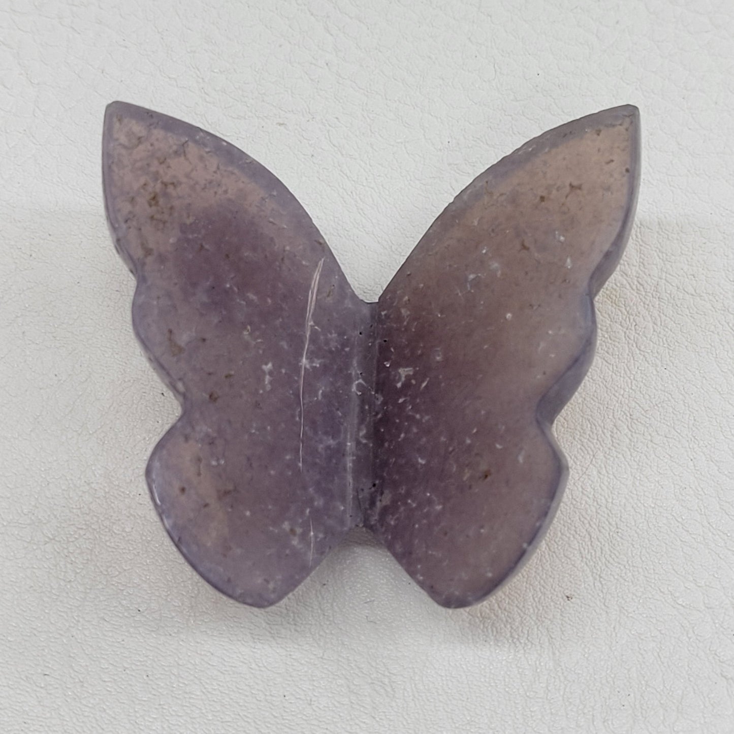 3D butterfly - Grape Agate