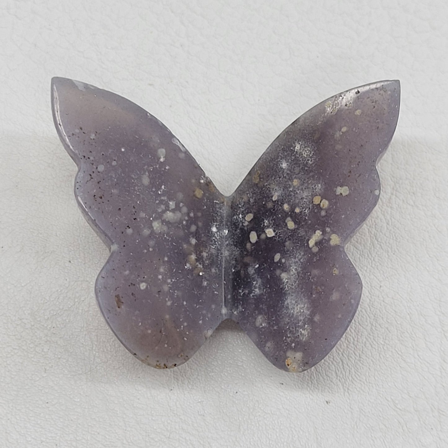 3D butterfly - Grape Agate