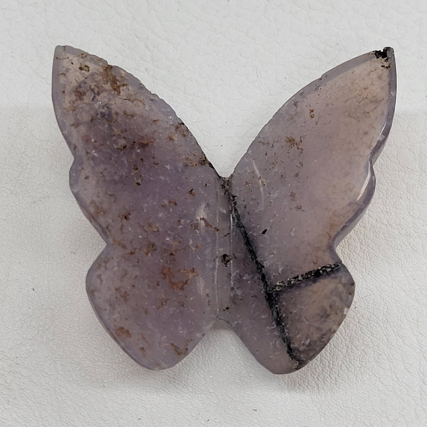 3D butterfly - Grape Agate