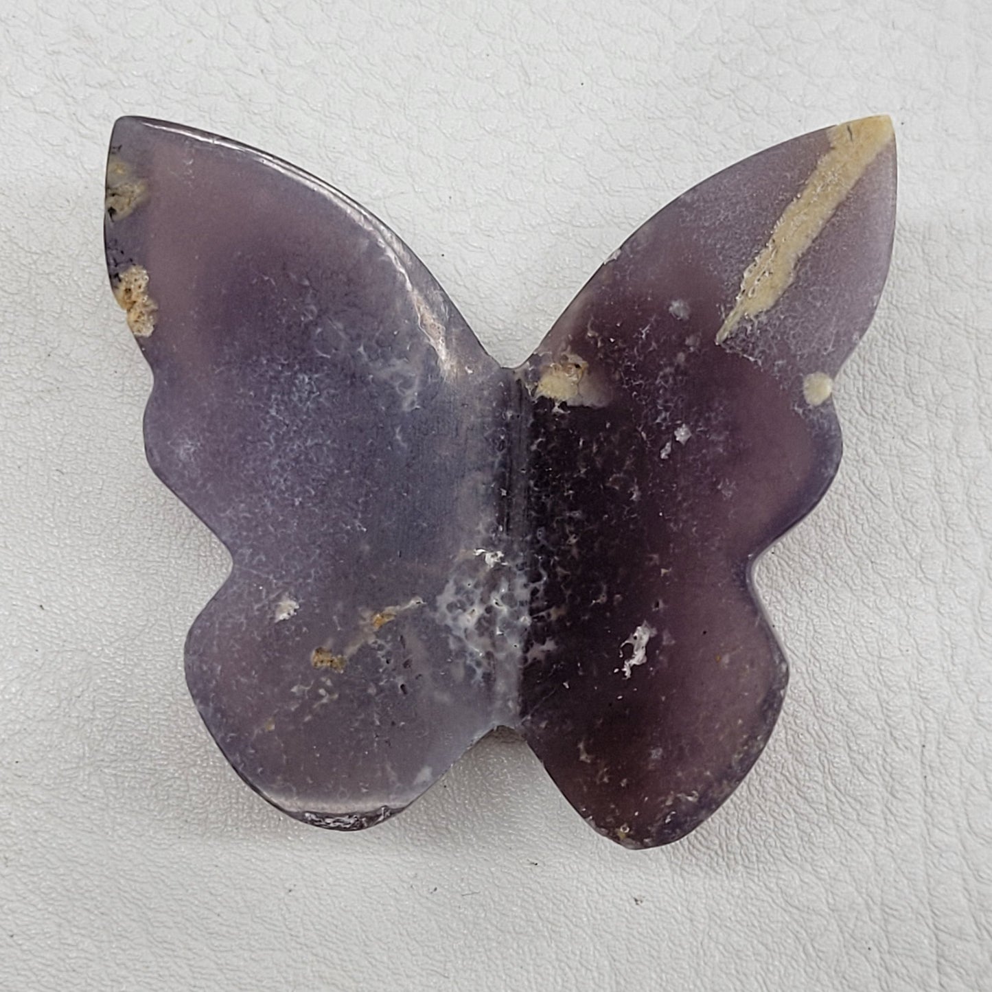 3D butterfly - Grape Agate