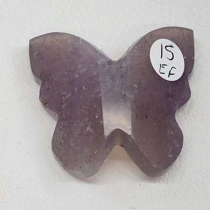 3D butterfly - Grape Agate