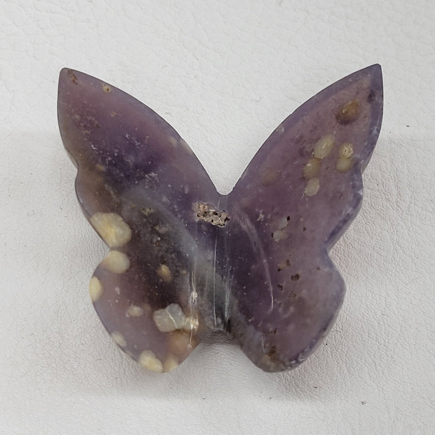 3D butterfly - Grape Agate