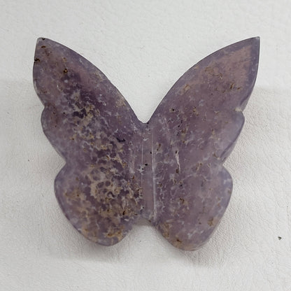 3D butterfly - Grape Agate