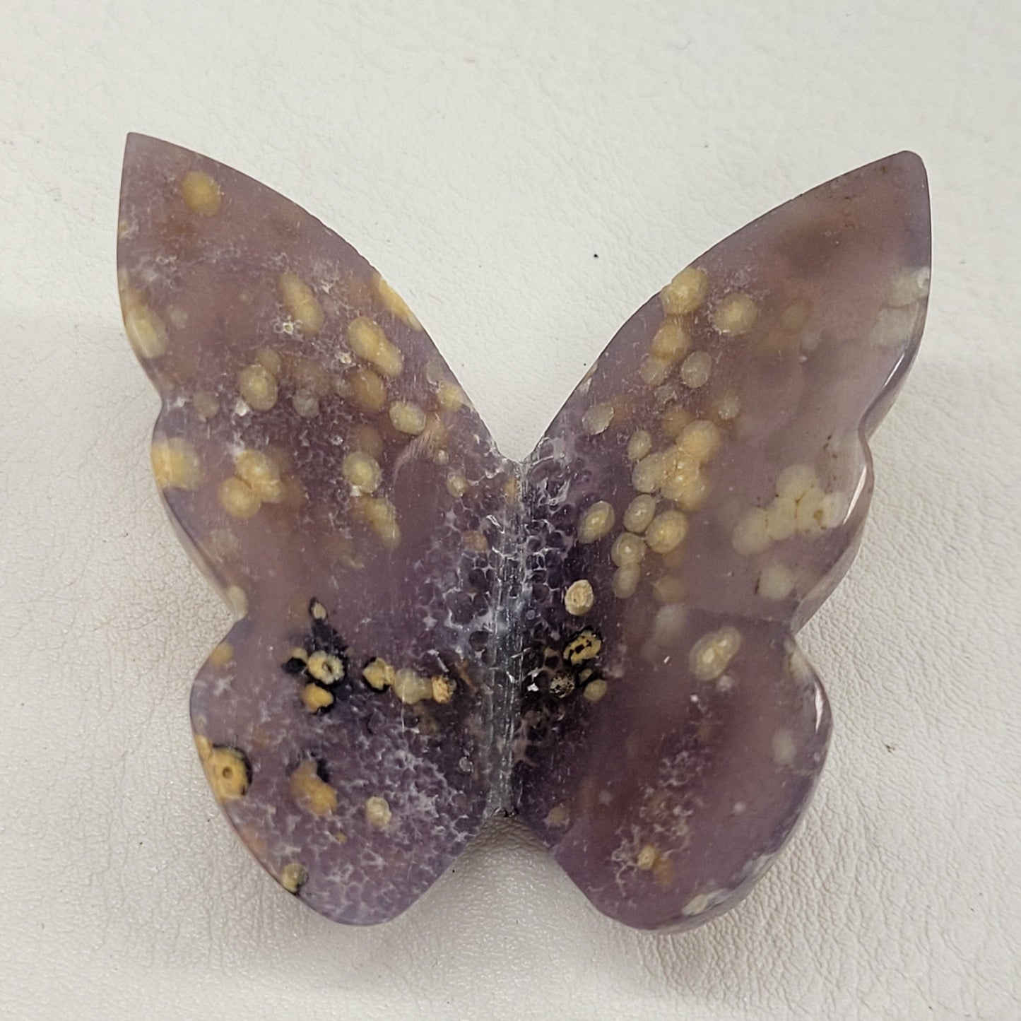 3D butterfly - Grape Agate