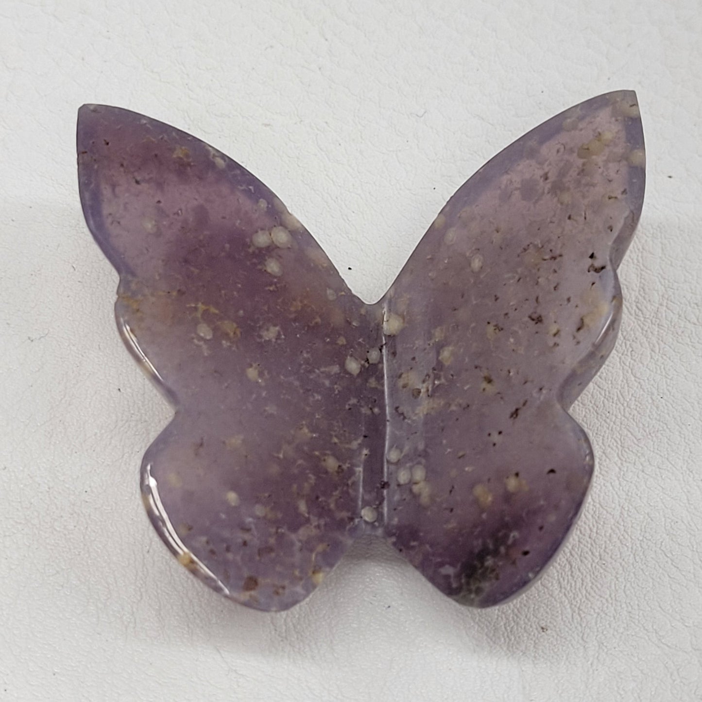 3D butterfly - Grape Agate