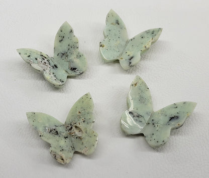 3D butterfly - Chrysoprase