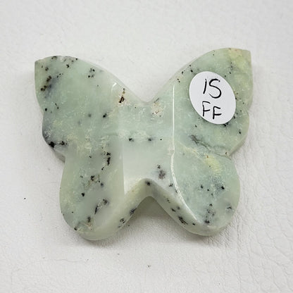 3D butterfly - Chrysoprase