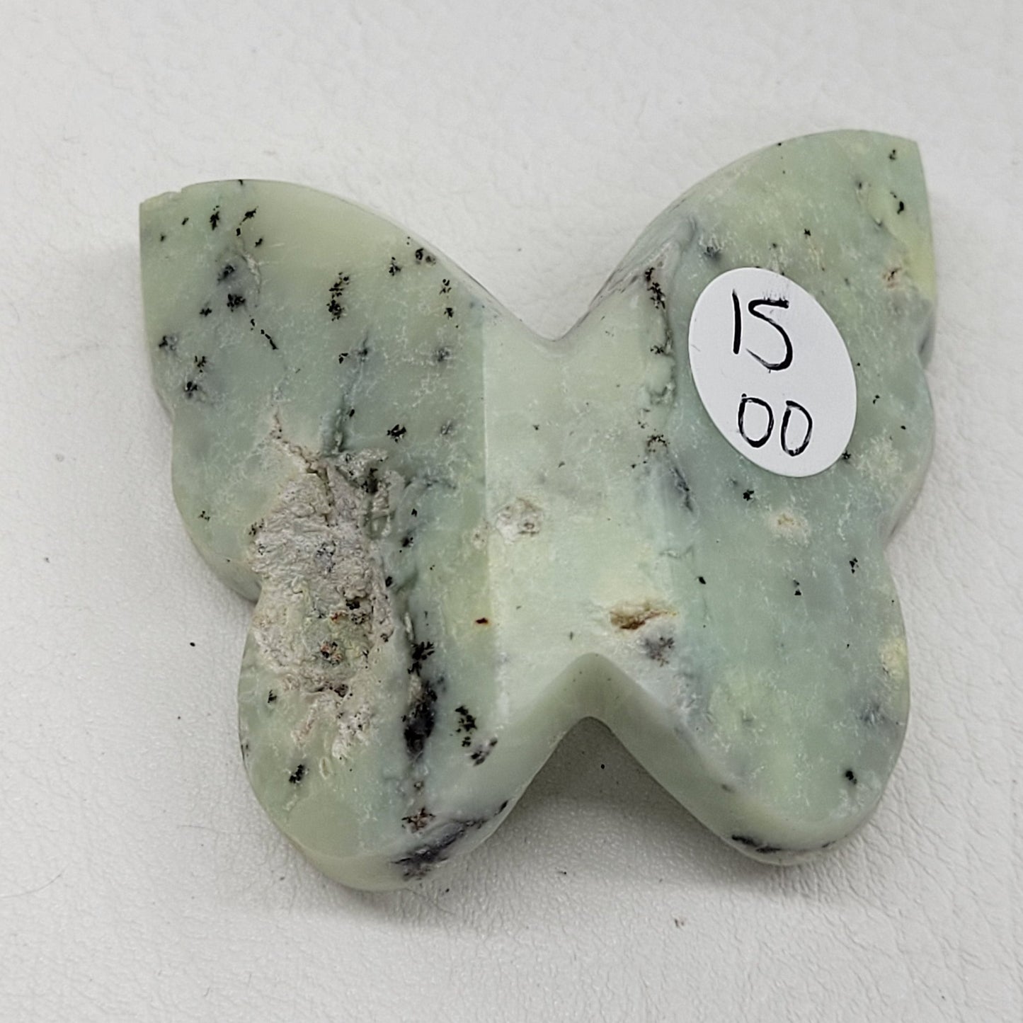 3D butterfly - Chrysoprase