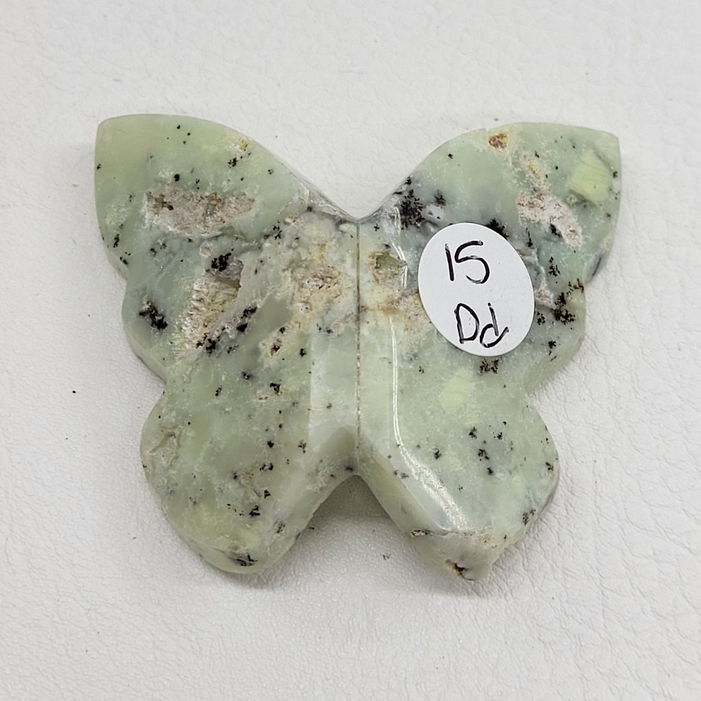 3D butterfly - Chrysoprase