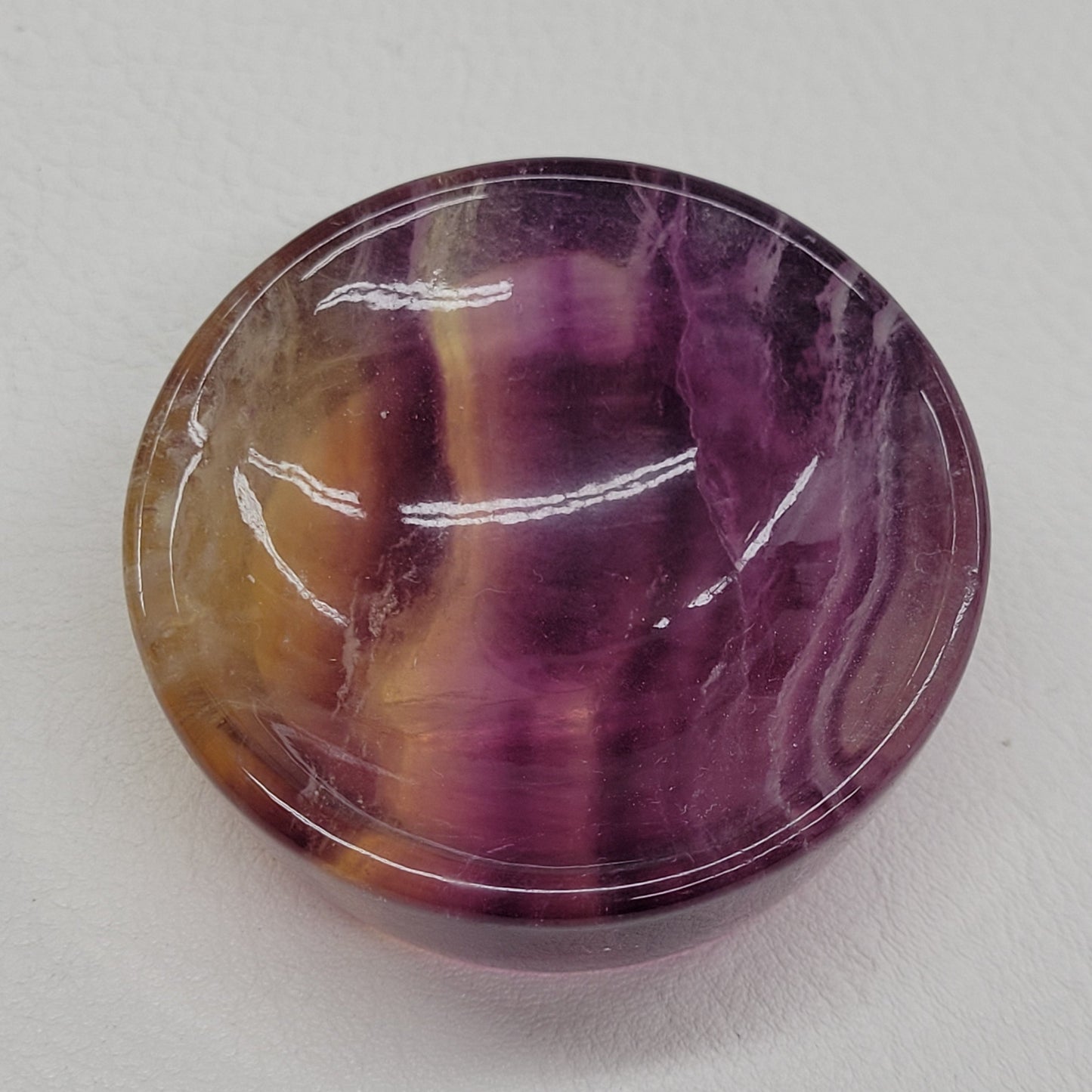 Fluorite bowl